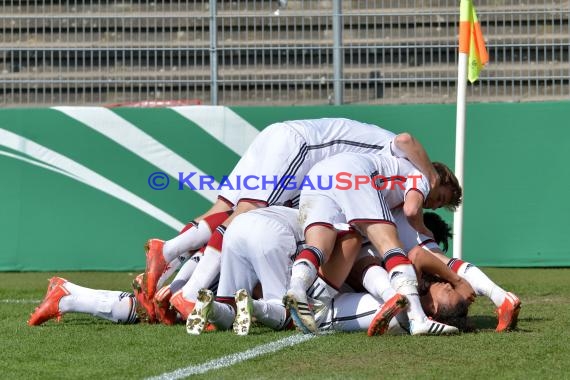 U19 EM-Qualifikation - 14/15 - Deutschland vs. Irland (© Kraichgausport / Loerz)